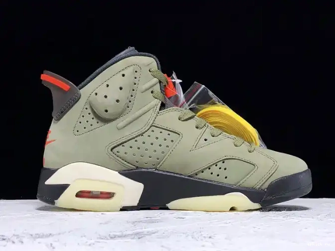 Rep Air Scott 6 x Travis Olive Medium CN1084-200 Jordan 0407